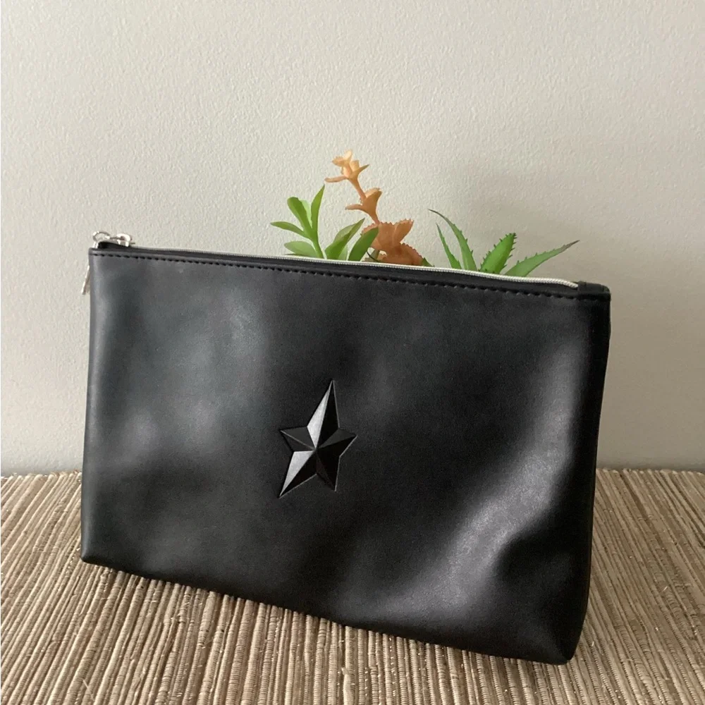 THIERRY MUGLER Parfums Black COSMETIC CLUTCH Travel Bag Pouch